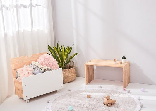 Toy Storage with Bench