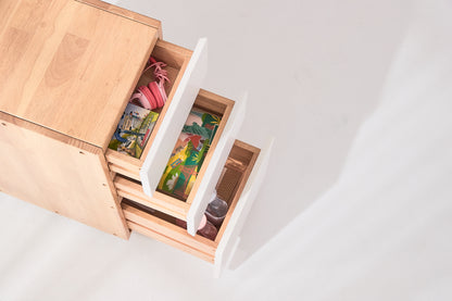 Three Drawers Storage