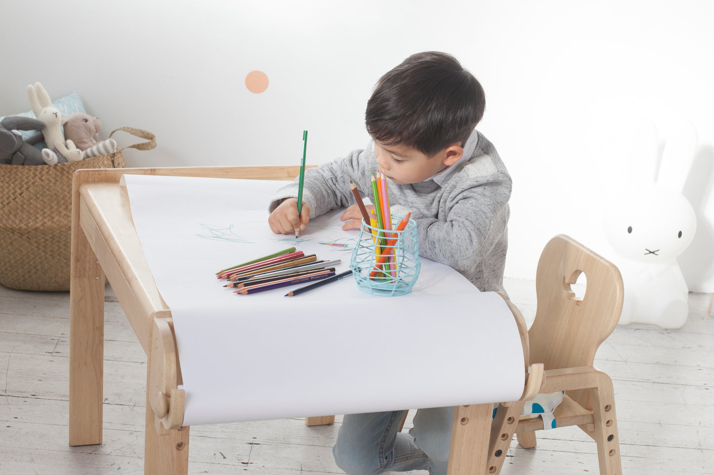 Primary Adjustable Table and Chair Set