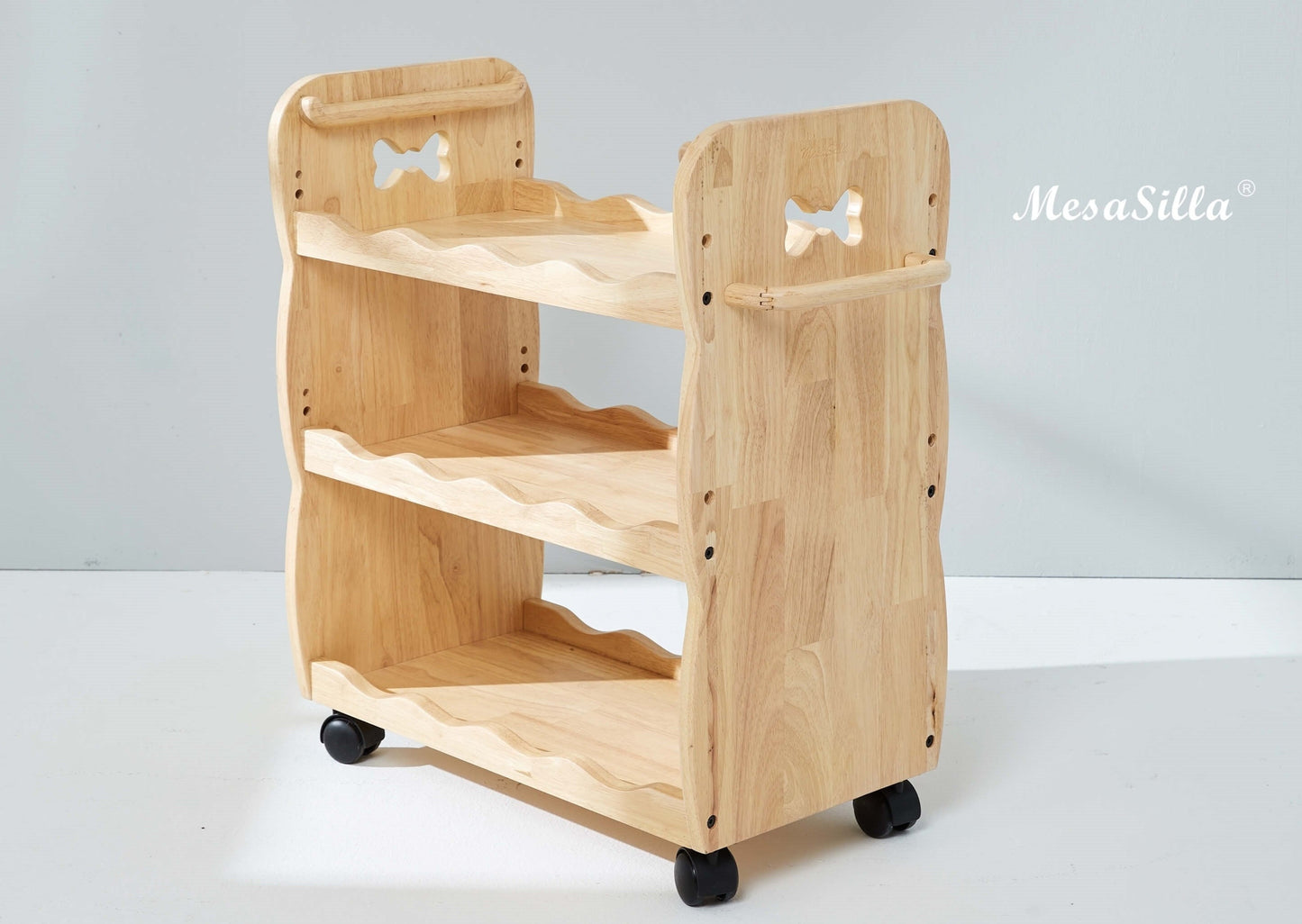 Solid Wood Trolley