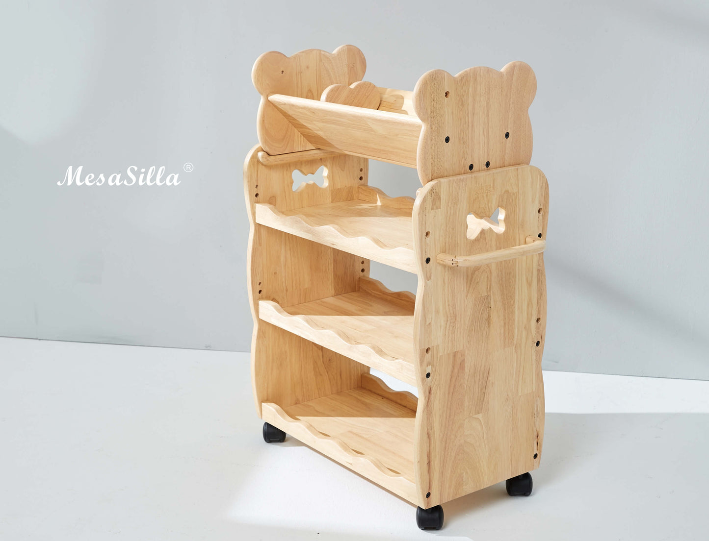 Solid Wood Trolley